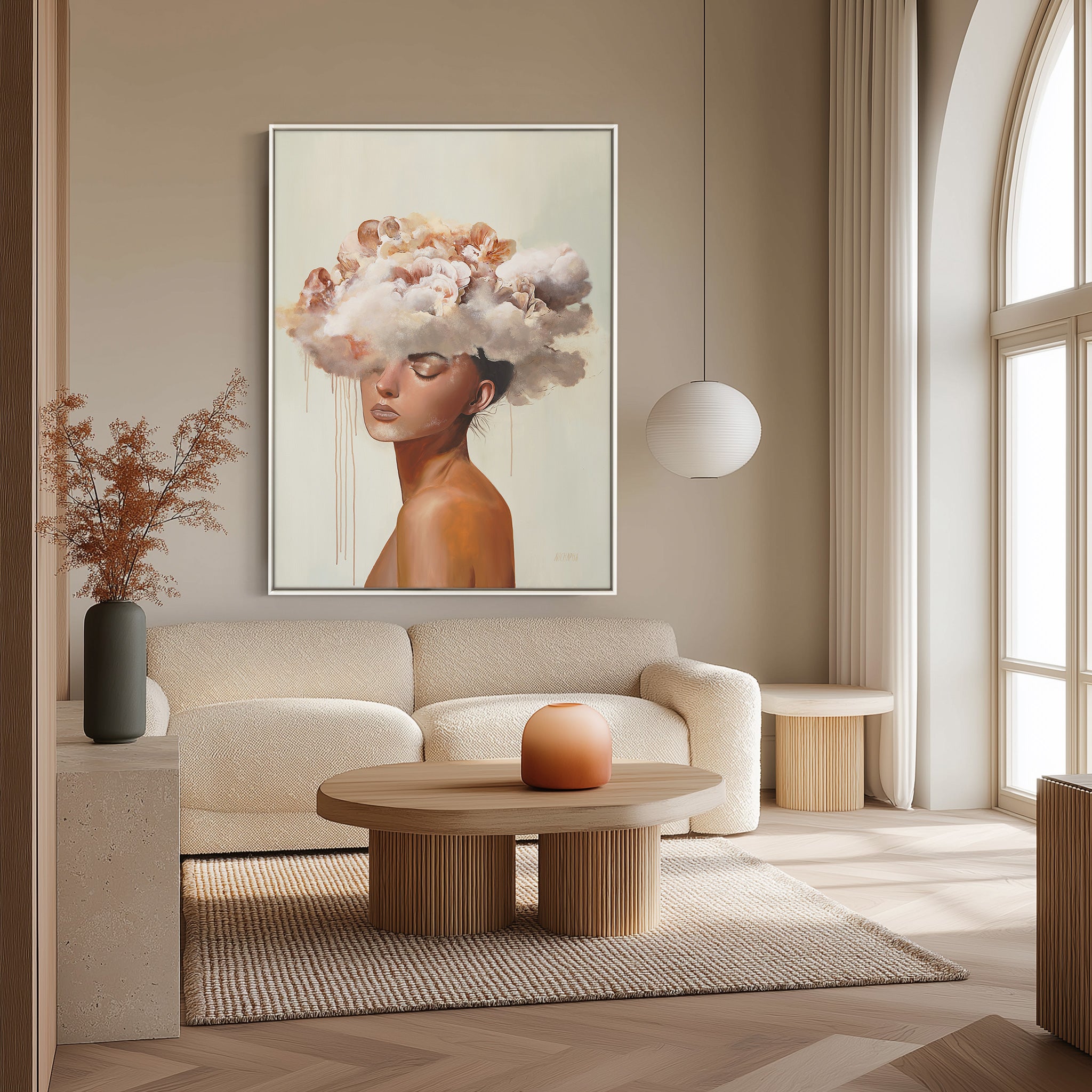A Gentle Rain of Thoughts ‚ Limited Edition Canvas Art Print