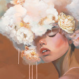 Blush Mirage (Terracotta), Limited Edition Canvas Art Print