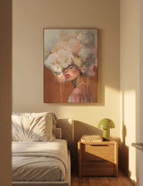 Blush Mirage (Terracotta), Limited Edition Canvas Art Print