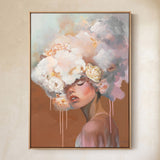 Blush Mirage (Terracotta), Limited Edition Canvas Art Print