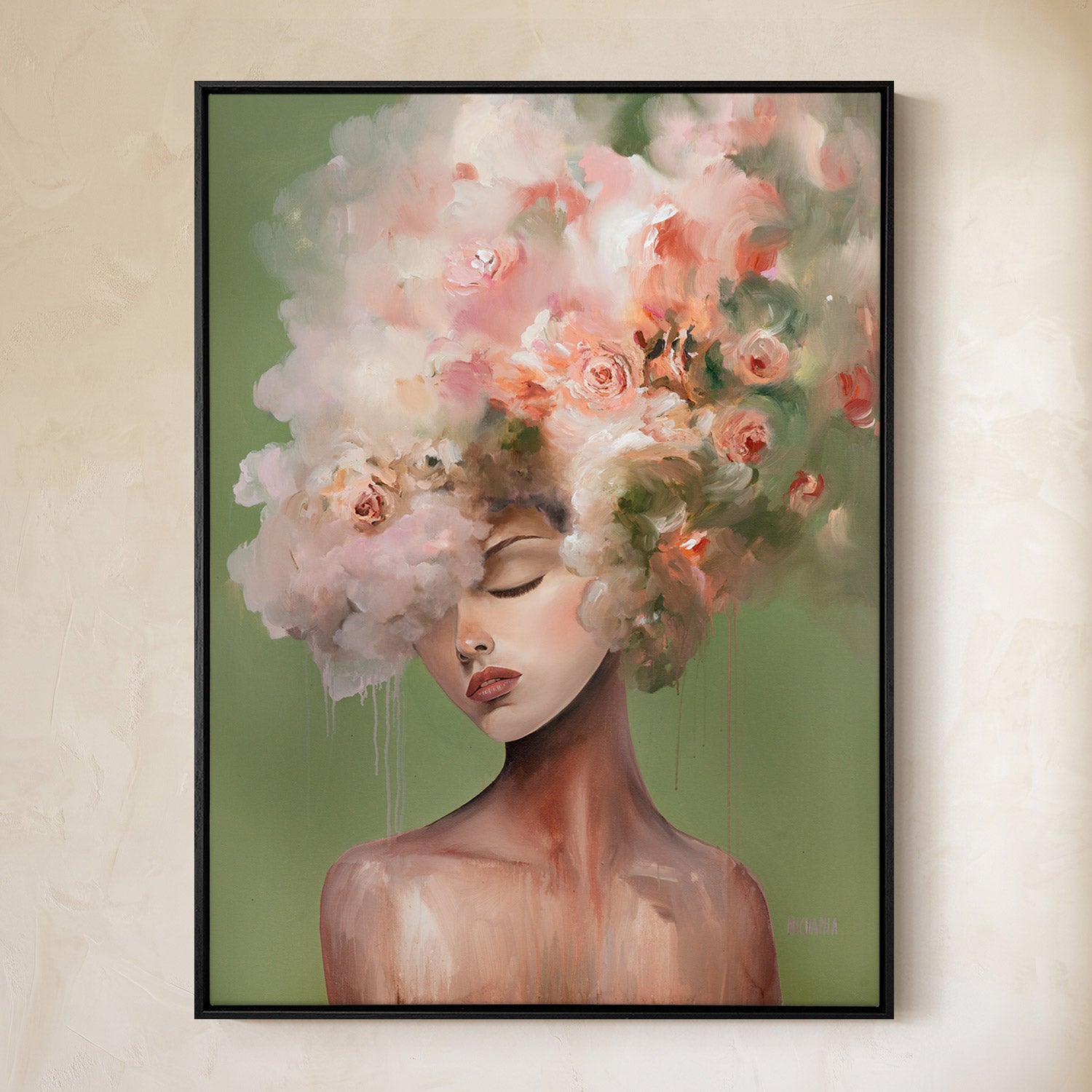 Grounded Bloom, Limited Edition Canvas Art Print