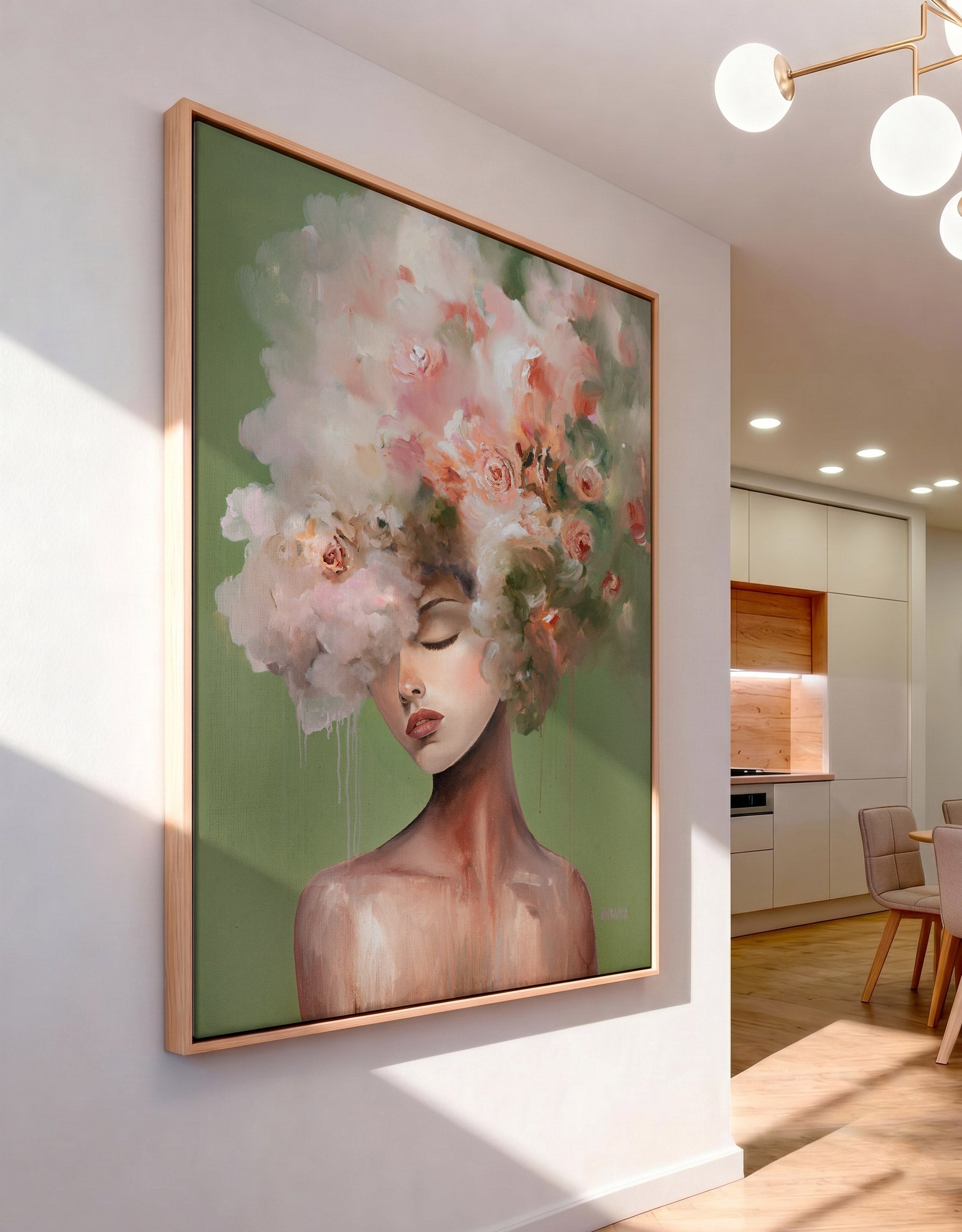 Grounded Bloom, Limited Edition Canvas Art Print