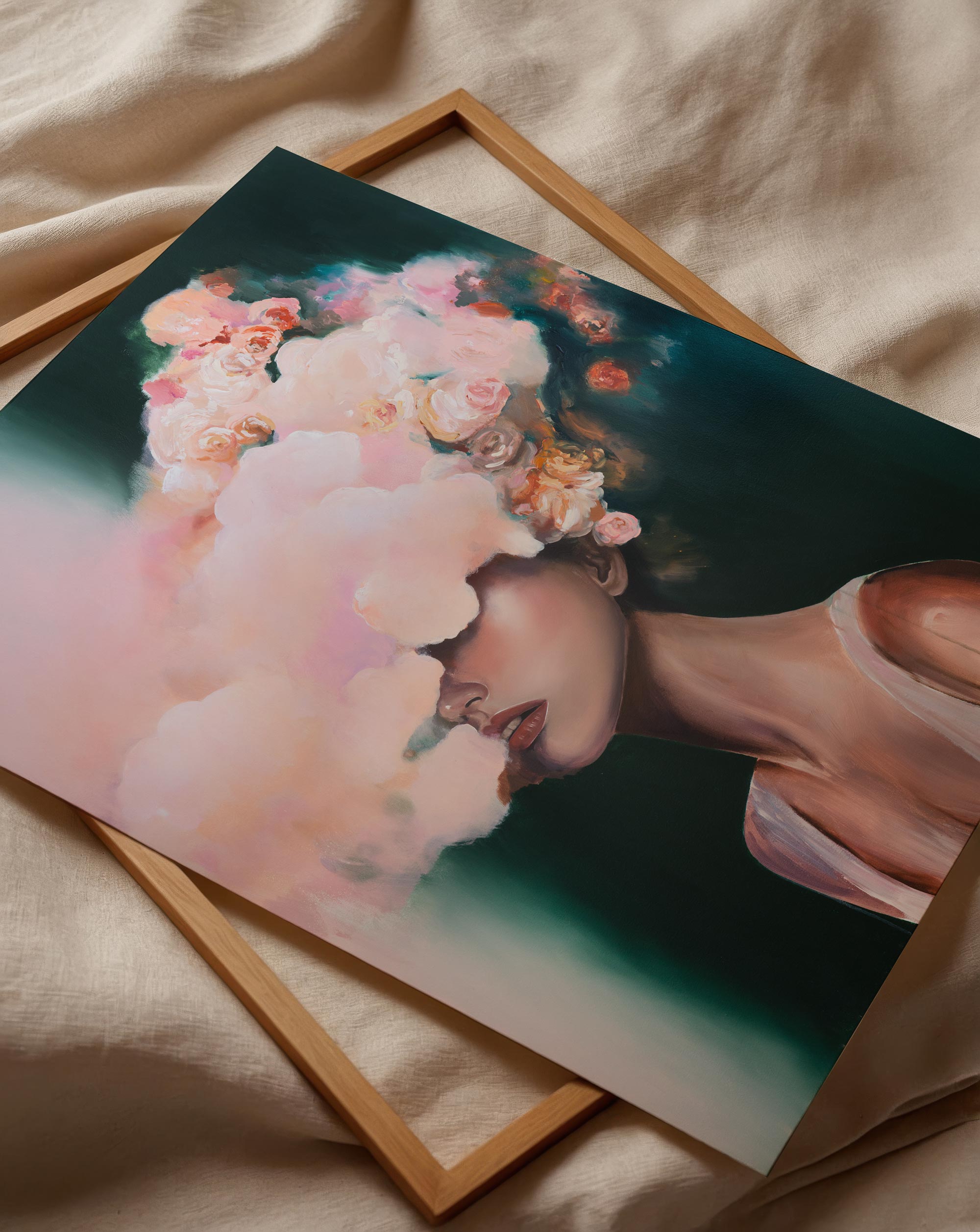 Luminous Echo, Limited Edition Canvas Art Print
