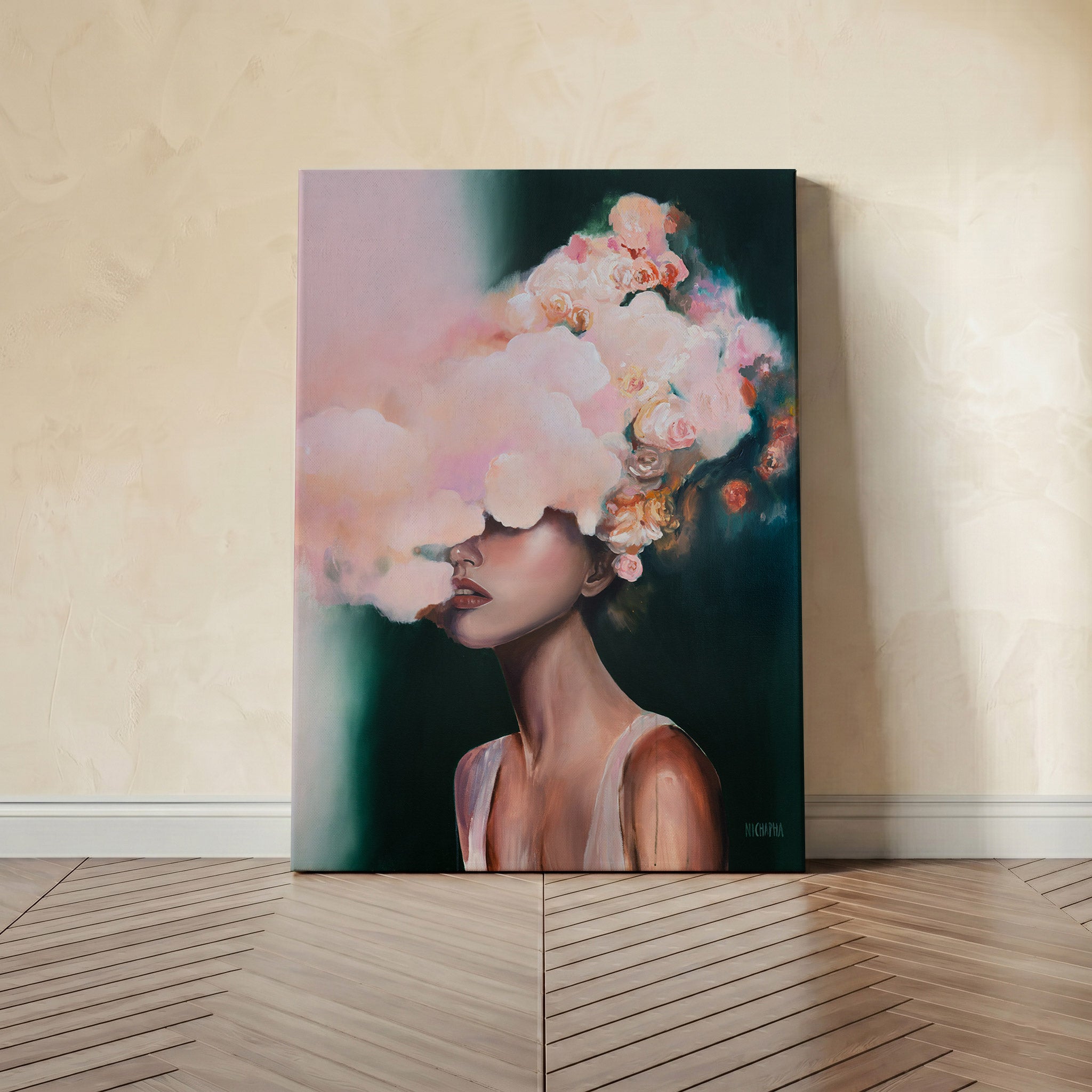 Luminous Echo, Limited Edition Canvas Art Print