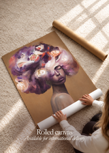 'Velvet Nocturne' Original Acrylic Painting