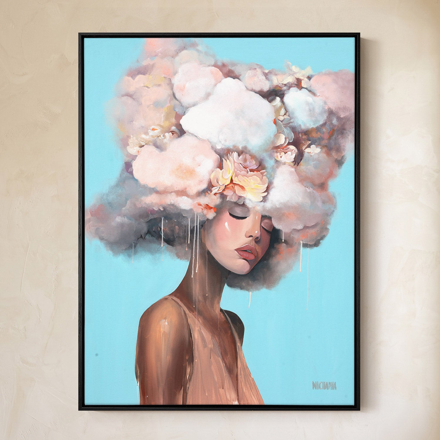 The Shape of Stillness, Limited Edition Canvas Art Print