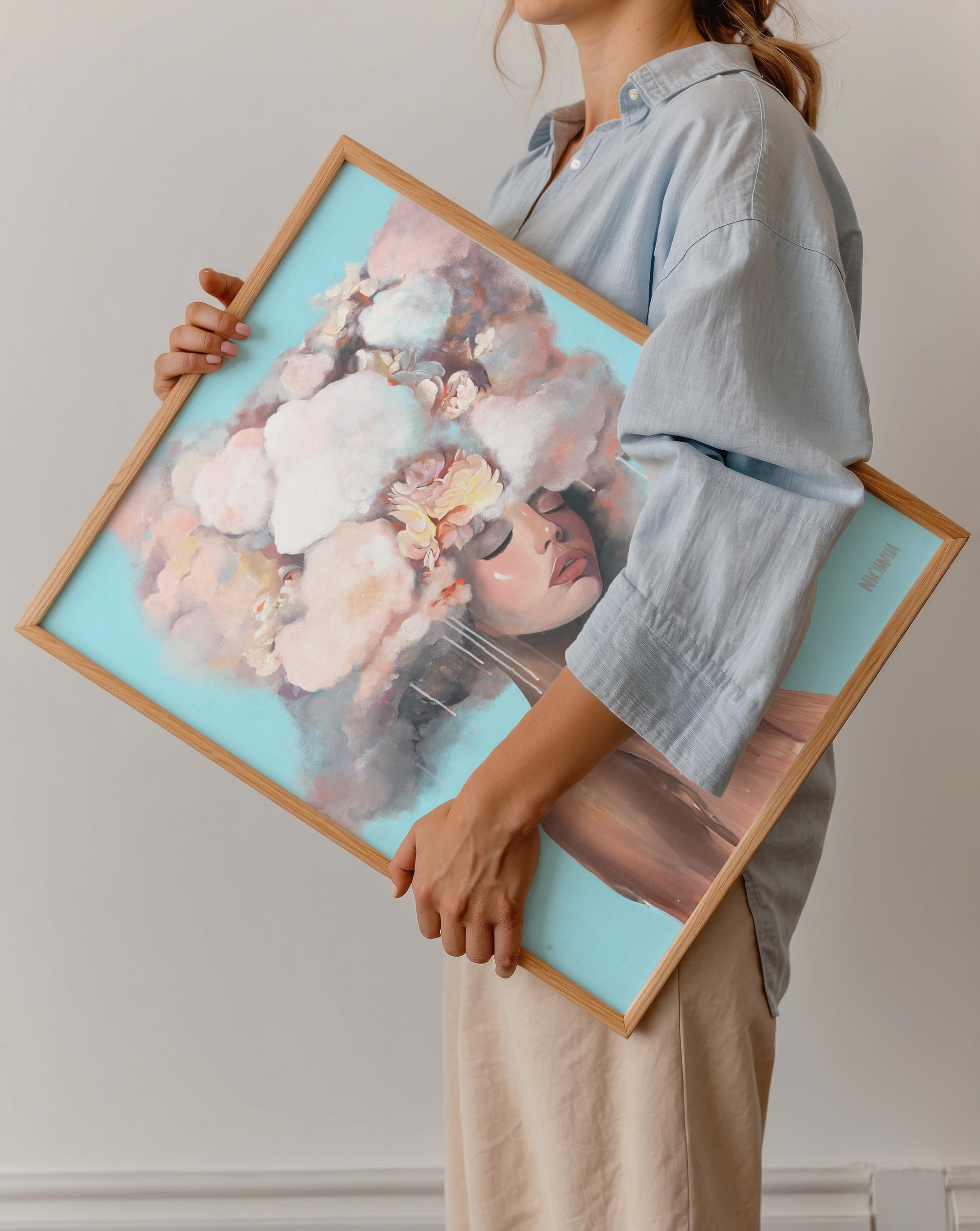 The Shape of Stillness, Limited Edition Canvas Art Print