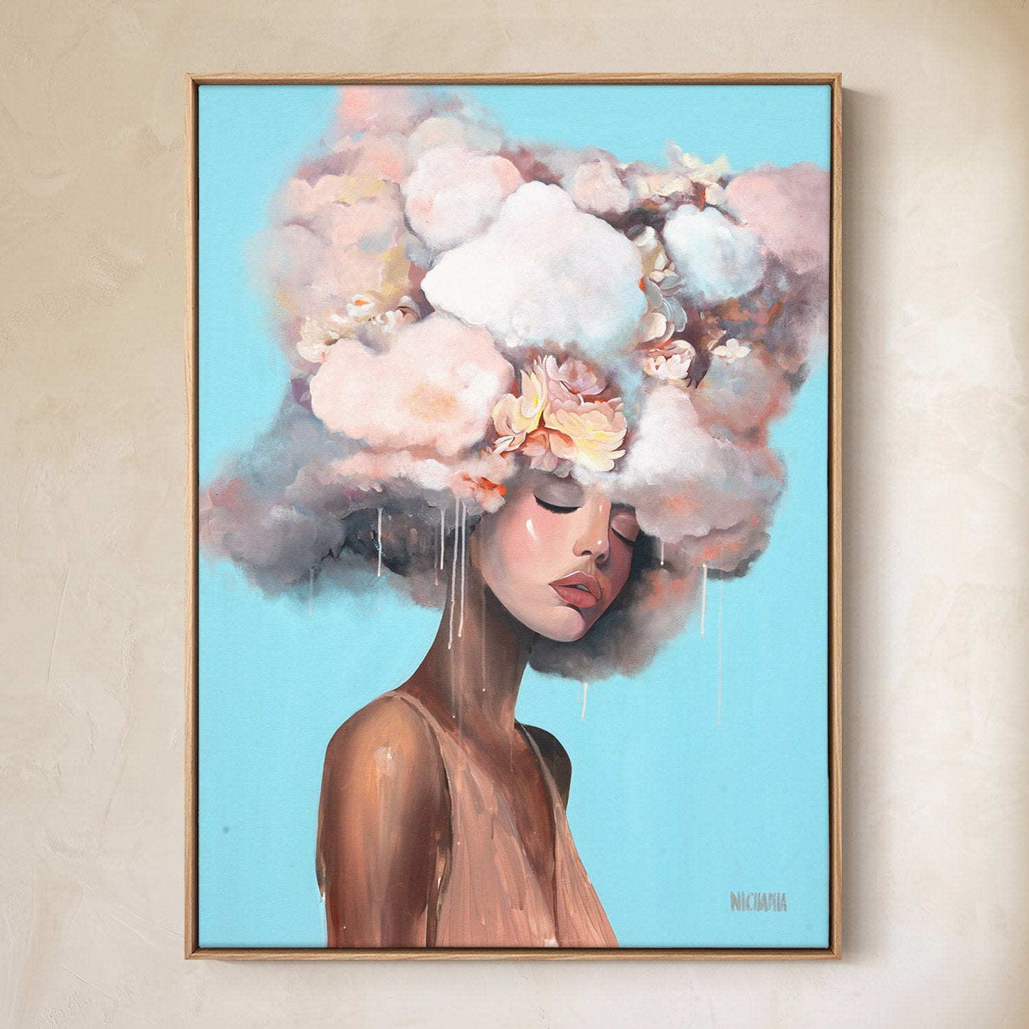 'The Shape of Stillness' Original Acrylic Painting