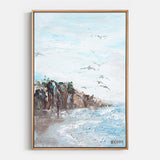 'Shores of Sorrento' Original Acrylic Painting