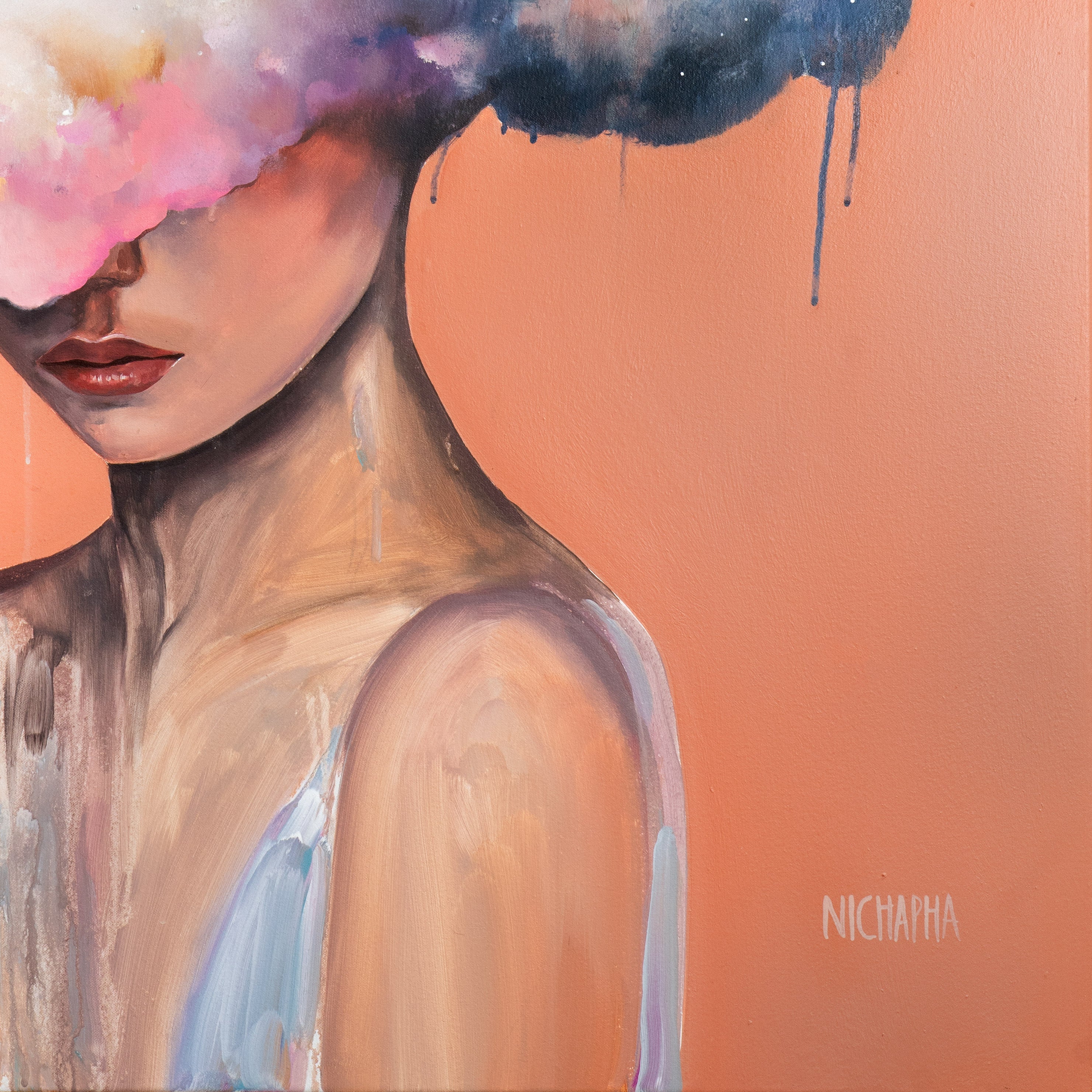 'Soft Horizon' Original Acrylic Painting