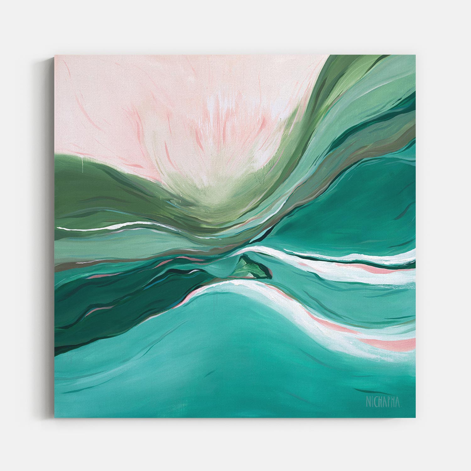 Ocean Shy – Limited Edition Canvas Art Print