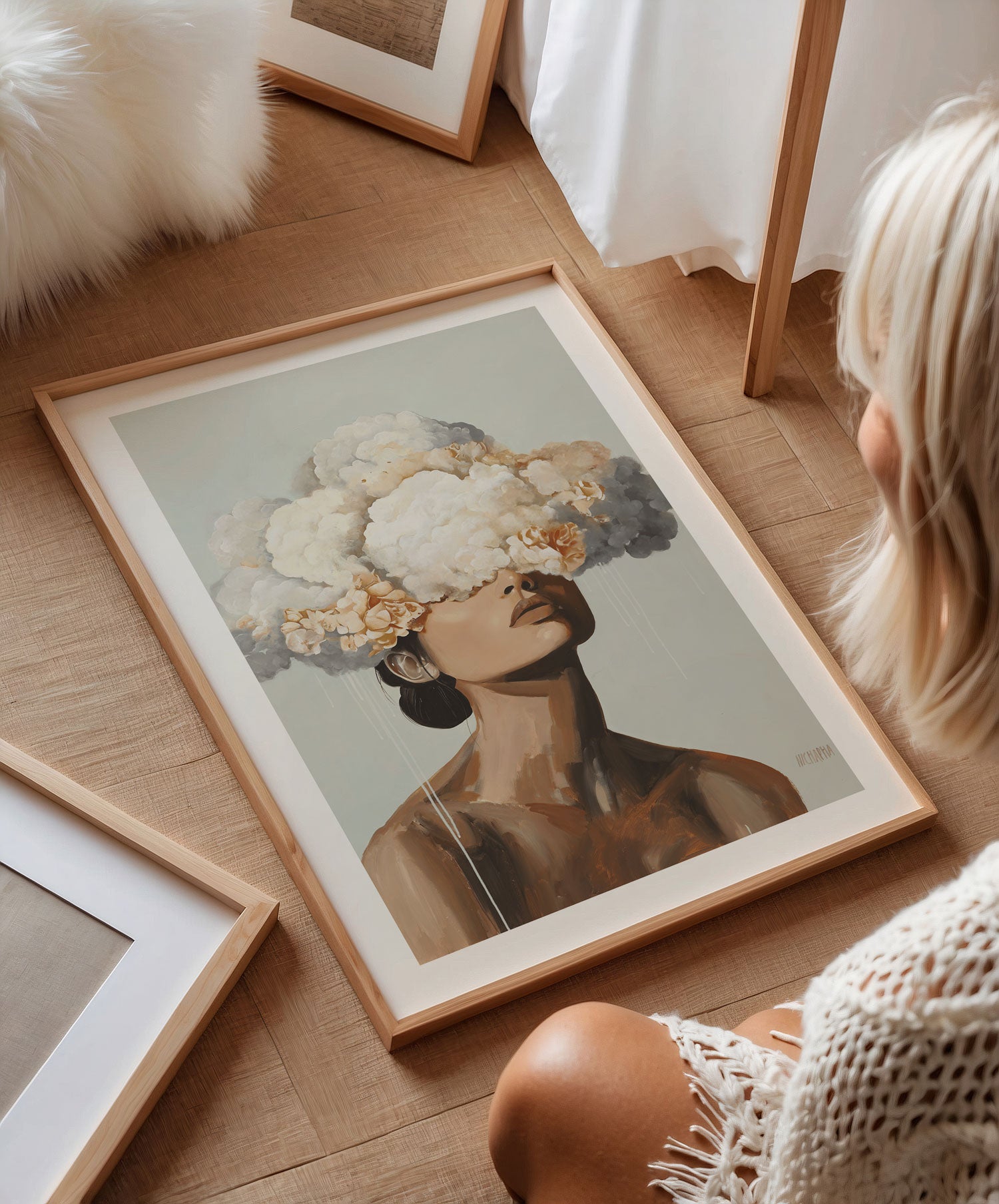 The Shape of Quiet, Limited Edition Canvas Art Print