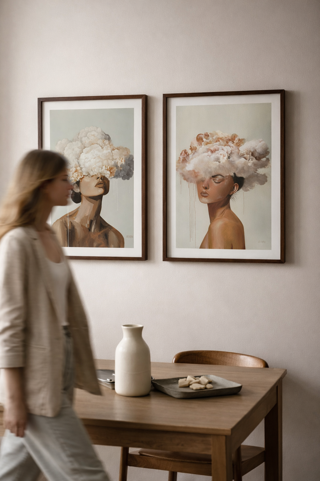 The Shape of Quiet, Limited Edition Canvas Art Print