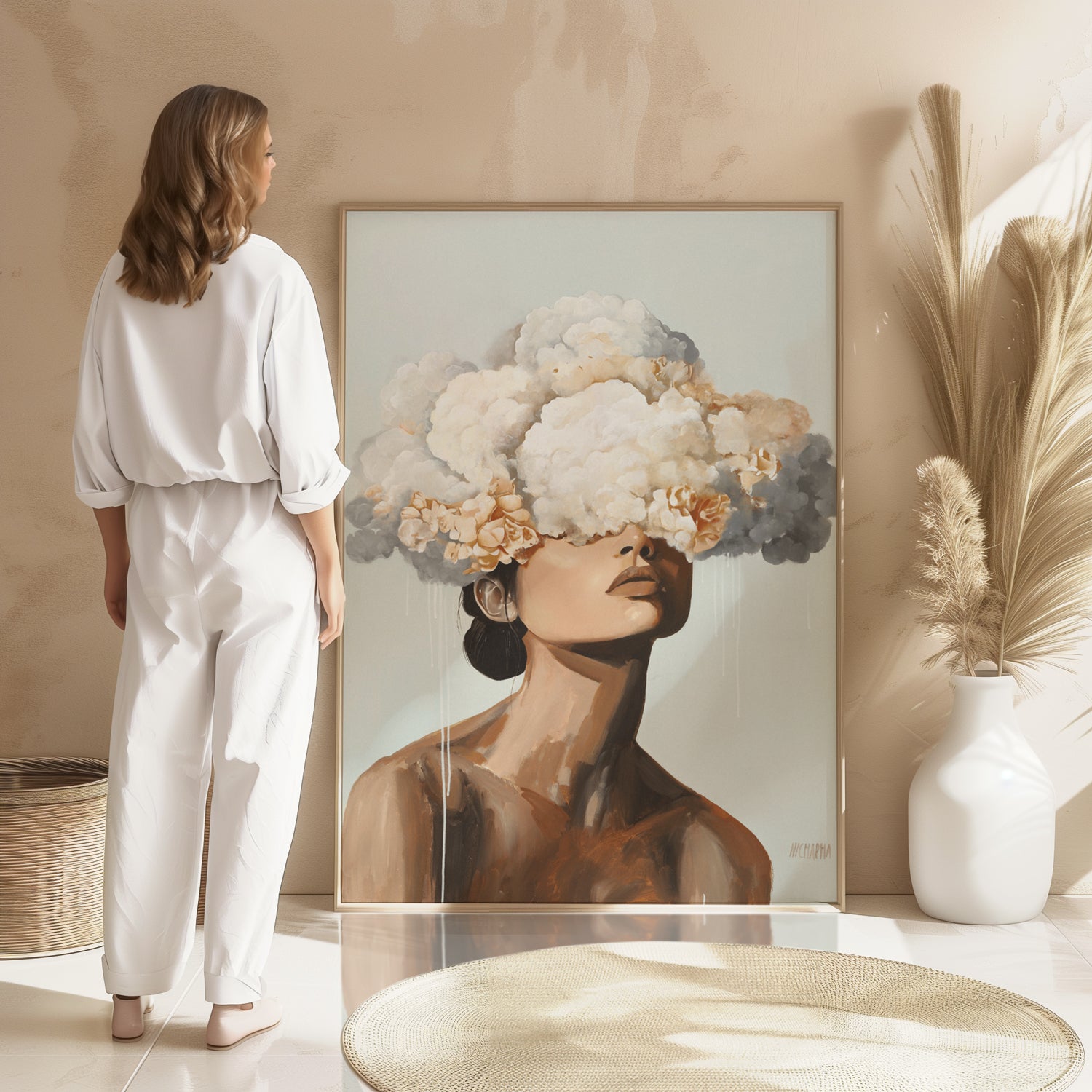 The Shape of Quiet, Limited Edition Canvas Art Print
