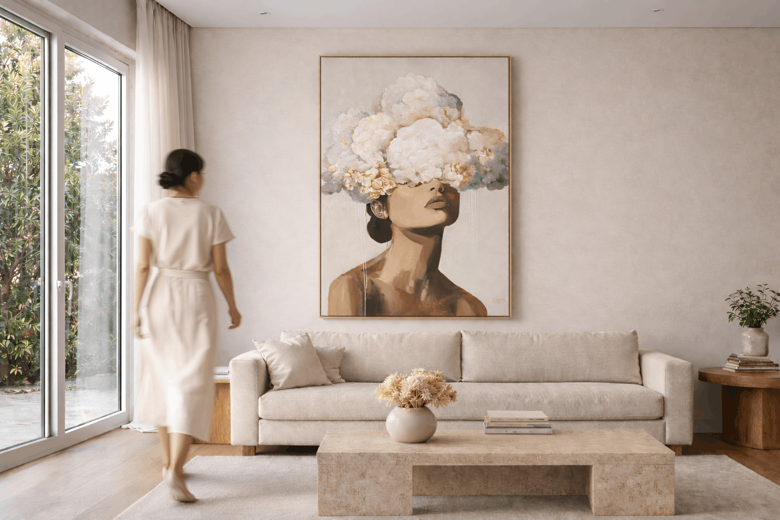 The Shape of Quiet, Limited Edition Canvas Art Print