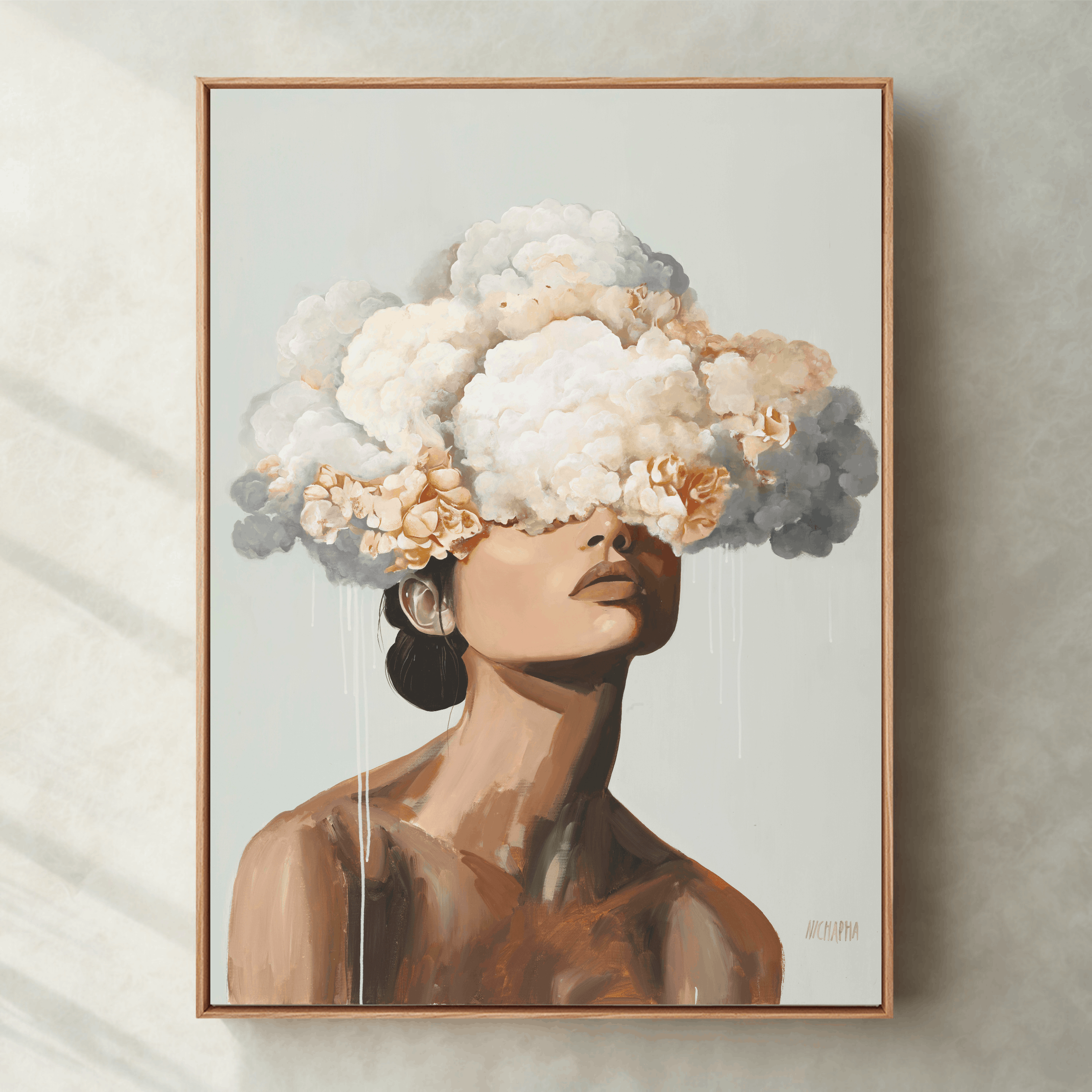 'The Shape of Quiet' Original Acrylic Painting