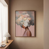 Vapor Dreams (Blush), Limited Edition Canvas Art Print
