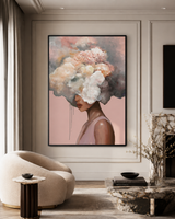 Vapor Dreams (Blush), Limited Edition Canvas Art Print