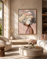 Vapor Dreams (Blush), Limited Edition Canvas Art Print