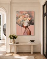 Vapor Dreams (Blush), Limited Edition Canvas Art Print
