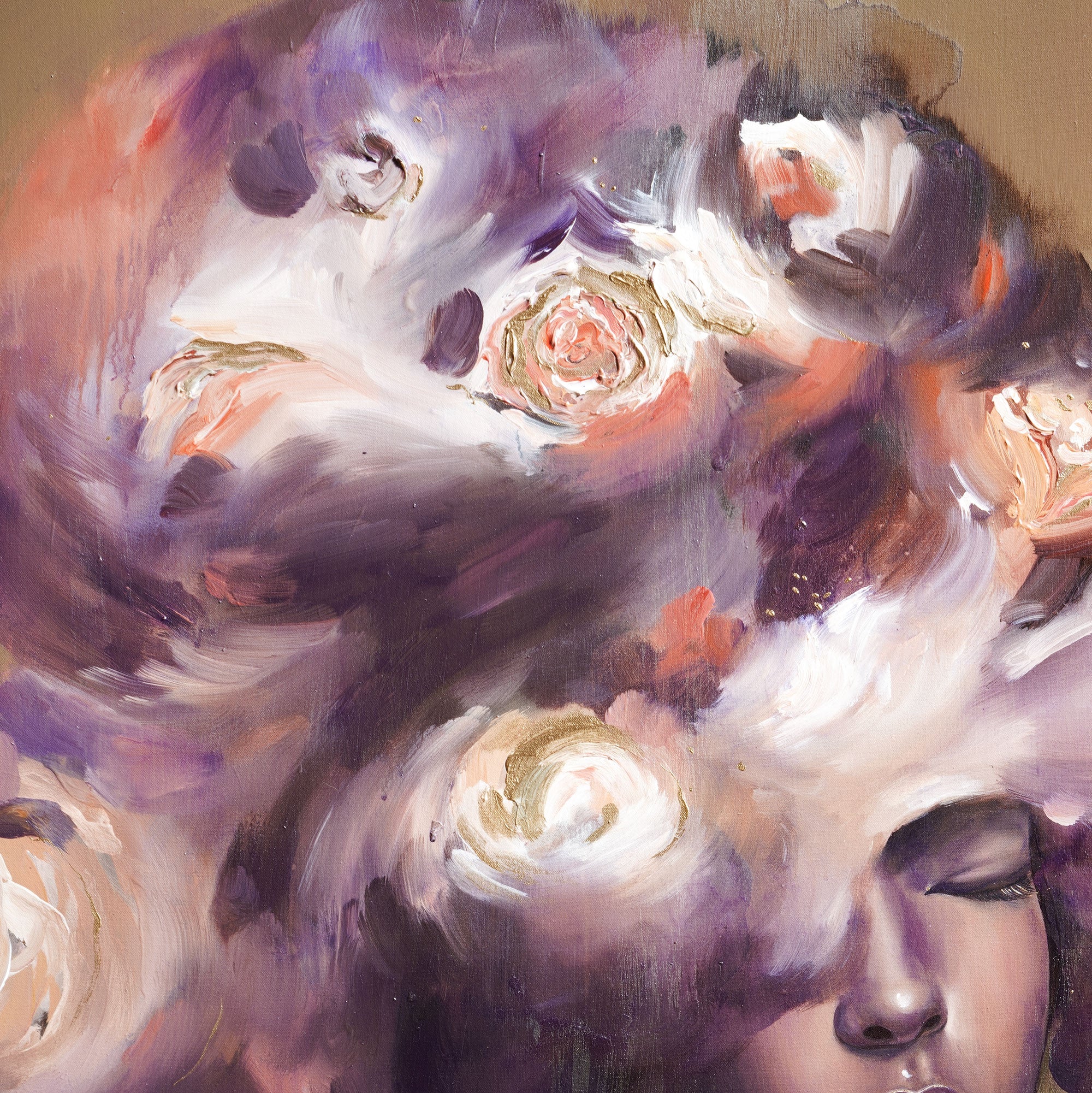 'Velvet Nocturne' Original Acrylic Painting